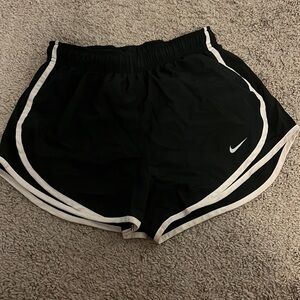 Nike black running shorts size small